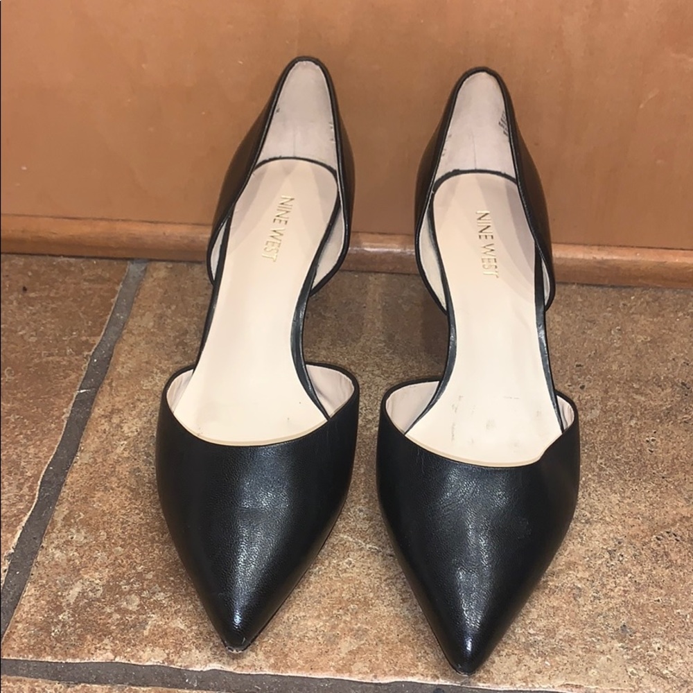 Women’s Nine West Size 7 Black Heels